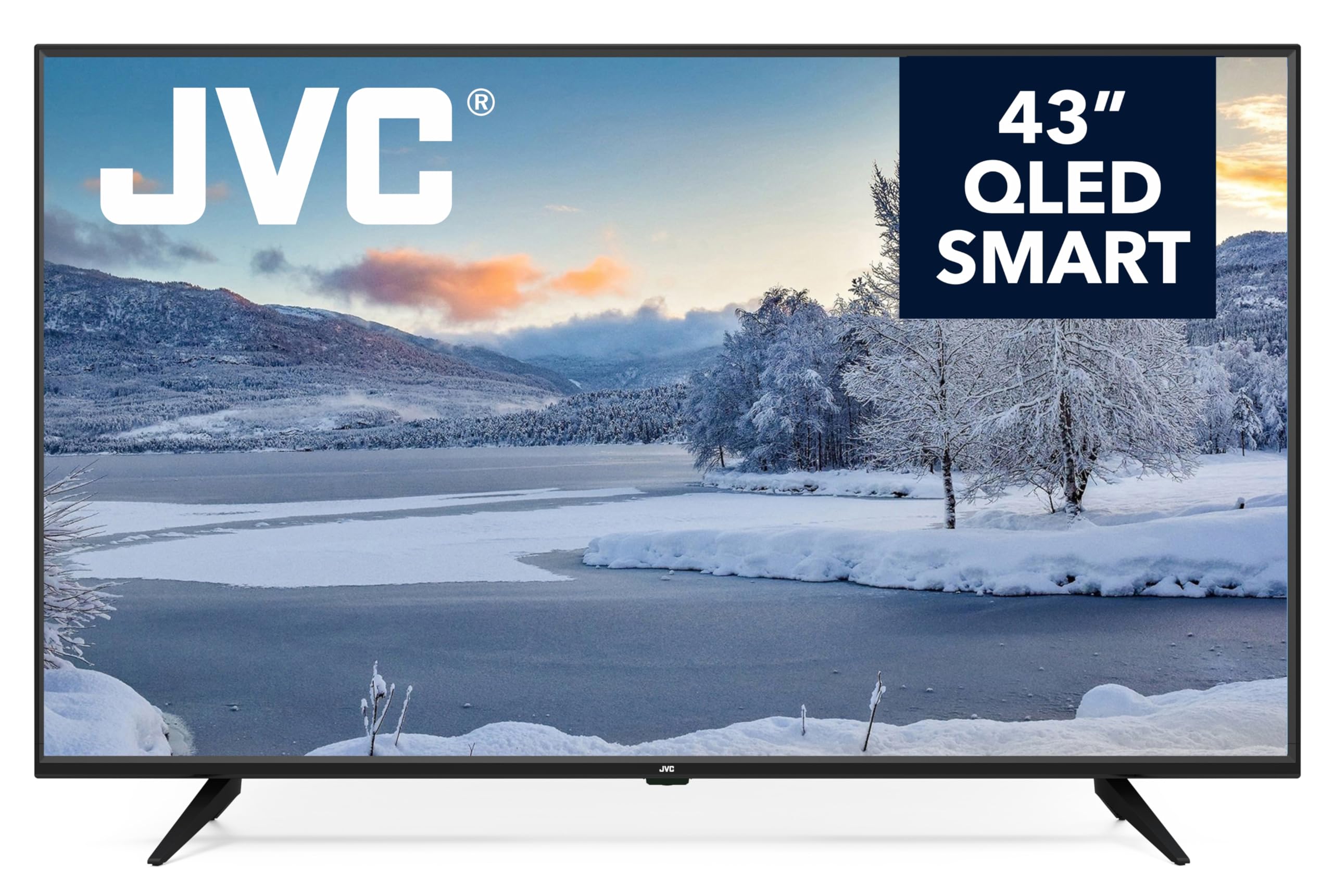 JVC QLED Smart 43-Inch Android Television, Black : Amazon.co.za