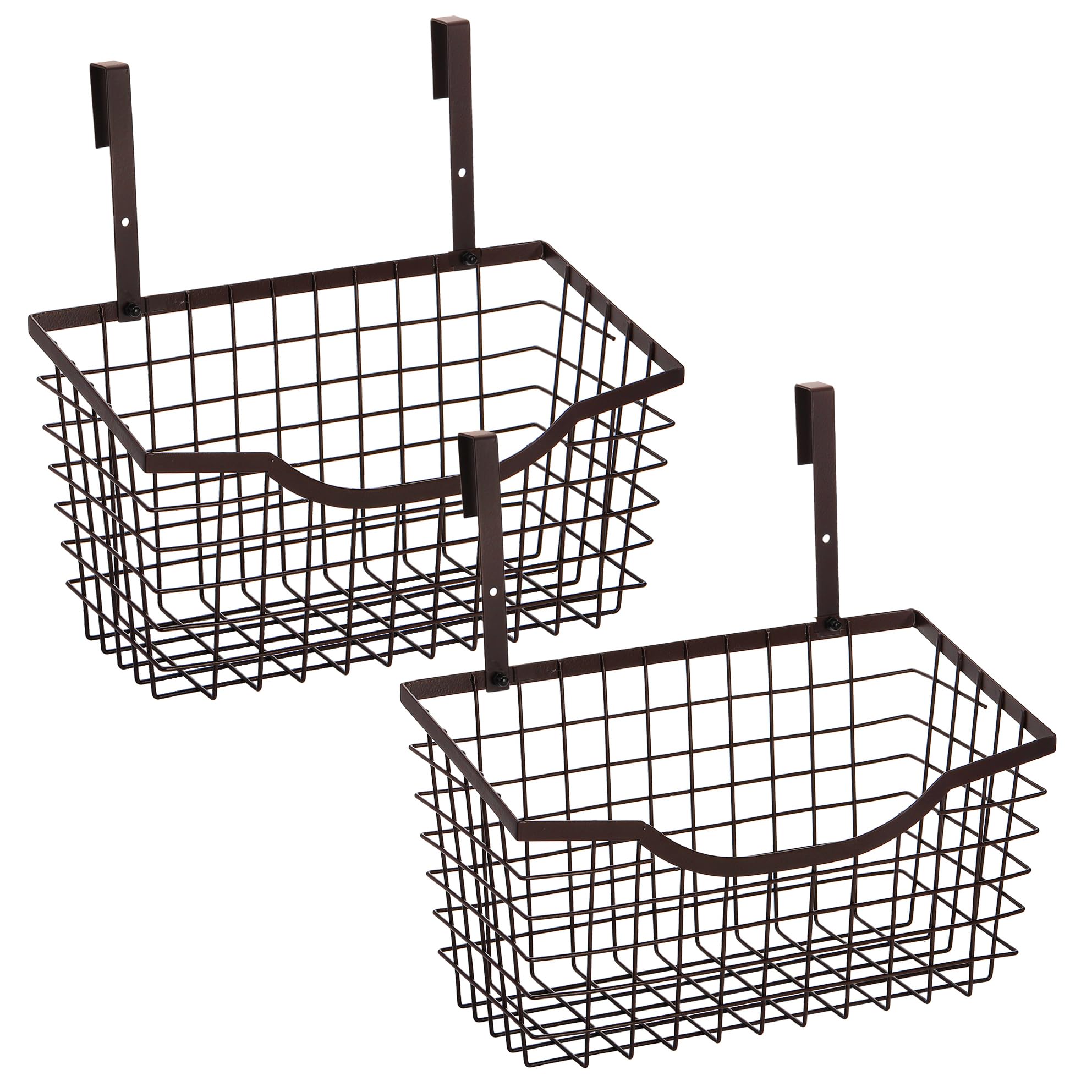 Panier suspendu rangement cuisine sous étagère pour organiser le placard et la table