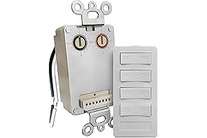 X10 PRO 4-Button Keypad Plus Transmitter Base Kit (XPT4-W-NS)