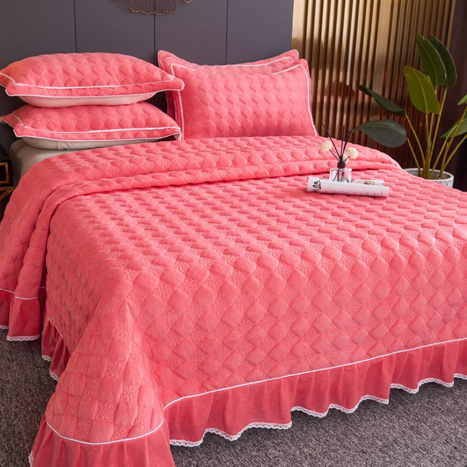 Highgrade Bedspread Bed Cover Double Super King Size Super