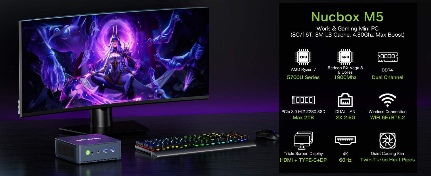 【特価】GMKtec ミニPC AMD Ryzen 7 5825U Amazon.co.jp: GMKtec ミニPC AMD Ryzen 7 5825U 【7430Uより