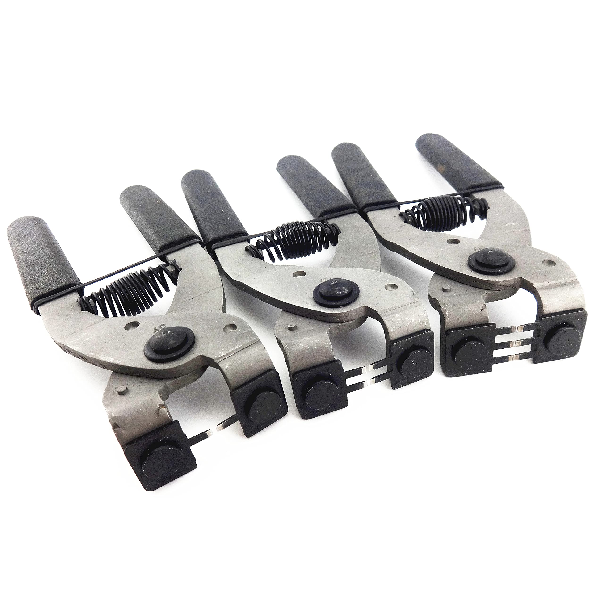 3pcs 5mm Leathercraft Stitching Hand Chisel Pliers Pricking Iron Nippers Tool 1/2/3 Prong