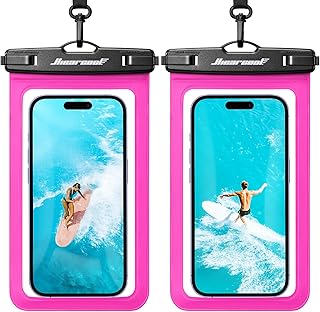 Hiearcool Waterproof Phone Pouch,Waterproof Phone Case for iPhone 17 16 15 14 13 Pro Max Plus up to 8.9",IPX8 Cellphone Dr... Price In India