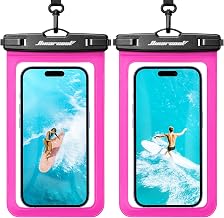 Hiearcool Waterproof Phone Pouch,Waterproof Phone Case for iPhone 17 16 15 14 13 Pro Max Plus up to 8.9",IPX8 Cellphone Dr...