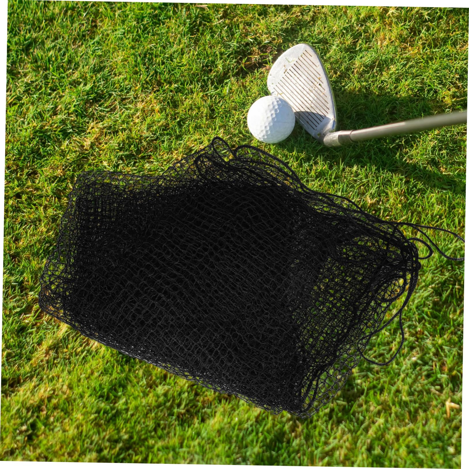 Rete da Pratica Golf in Polietilene Nero per Allenamento