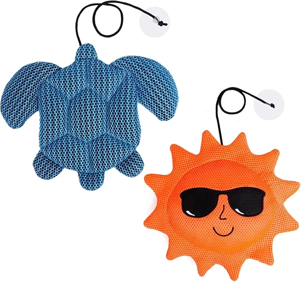 PetPalace 2 Pack Hot Tub Scum Absorber, Reusable Hot Tub Floating Sponge Absorber Cleaner, Hot Tub Accessories Absorb Oil & Dirt to Keep Your Hot Tub Water Clean and Clear
