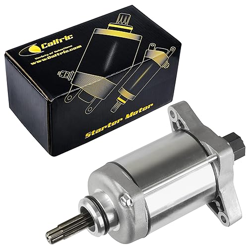 Caltric Motor de arranque compatible con Honda Trx500 Fm5 Trx500Fm6 Trx500Fm7 Foreman Rubicon 500 2015-2019
