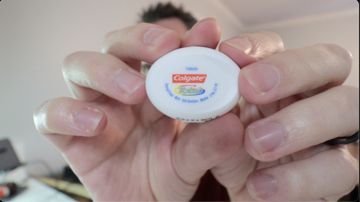 Best Travel Dental Floss | Colgate Total Mint Dental Floss