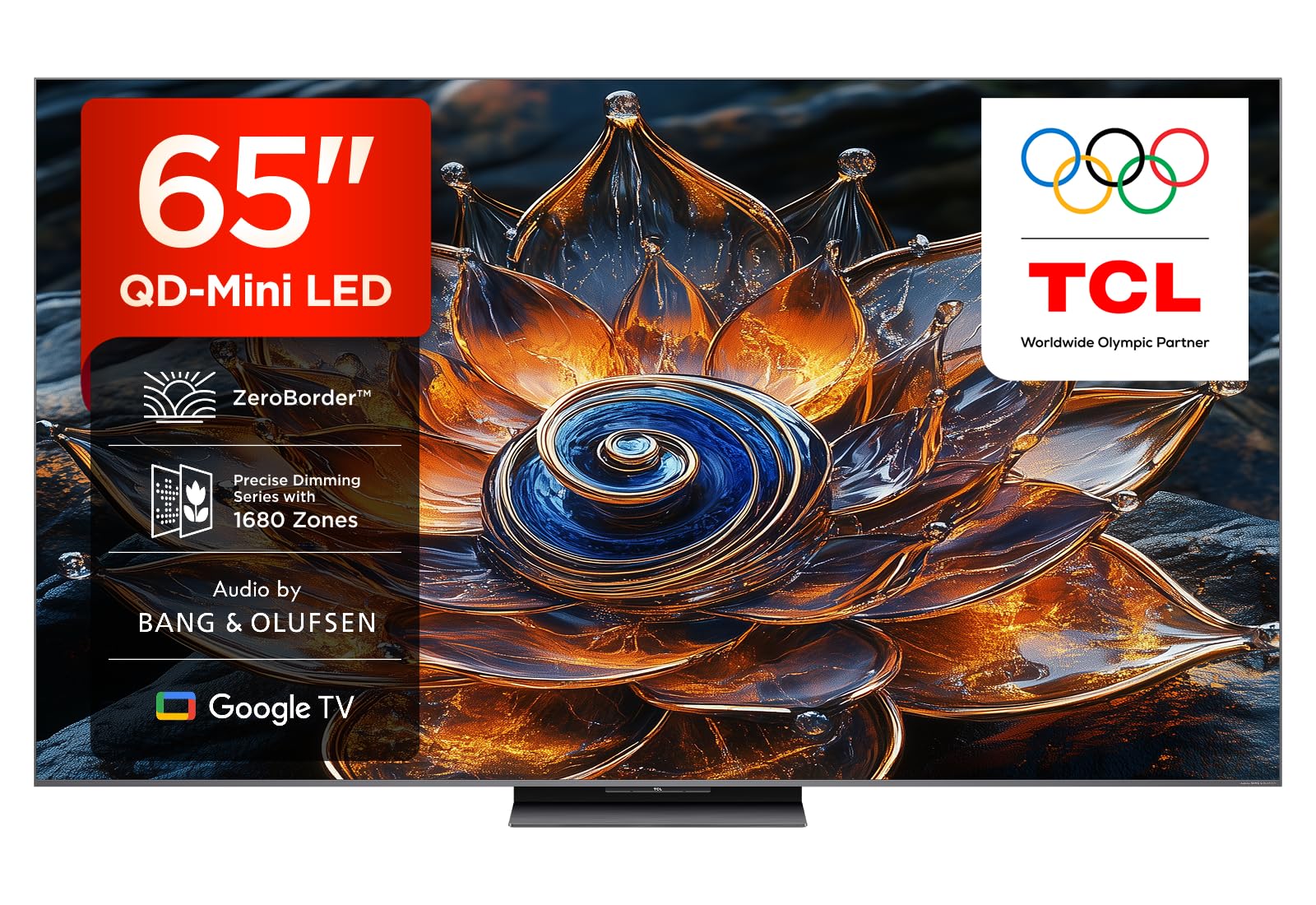 Tcl 65Q8C - Télévision très grand format 4k 60 à 70″