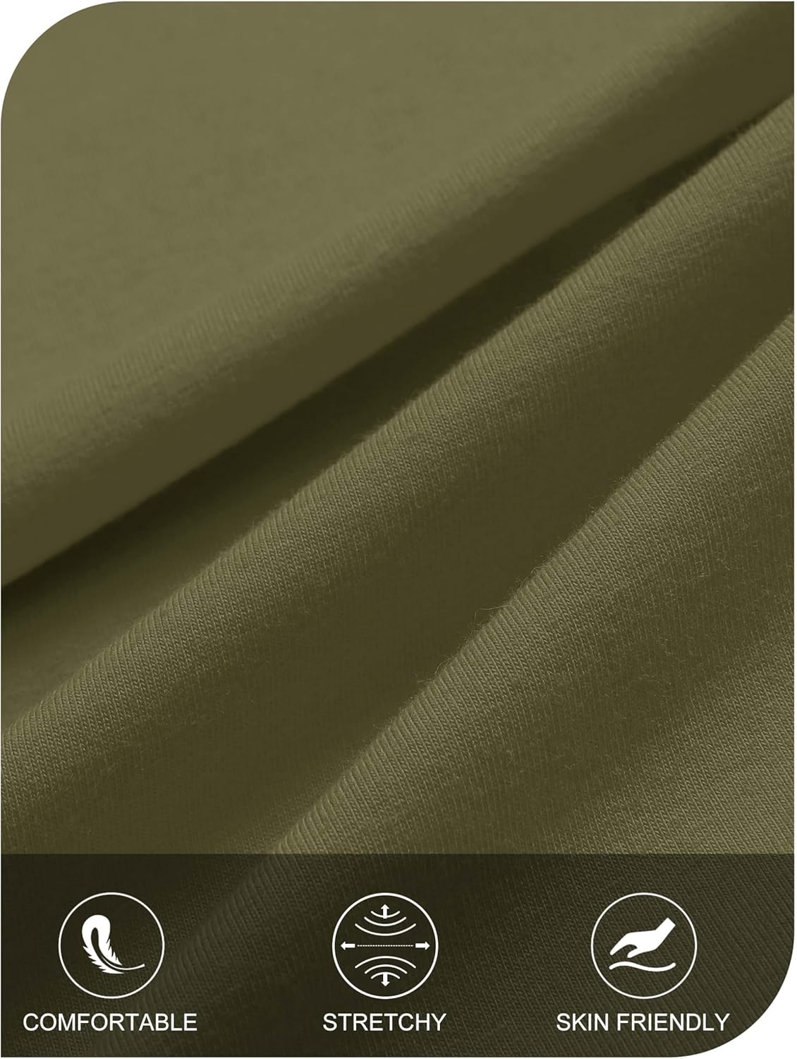 MEROKEETY Summer Spring Maxi Dresses for Women 2026 Beach Vacation Casual Short Sleeve Long T Shirt Dress with Pockets - Image 5