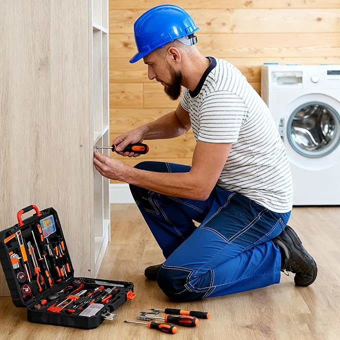 Kit de Herramientas SOLUDE 148 Piezas con Maletín para Reparaciones del Hogar miniatura 2