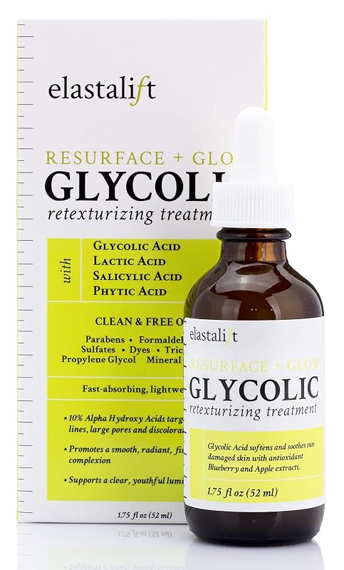 Elastalift Sérum facial com ácido glicólico, 1,75 fl oz