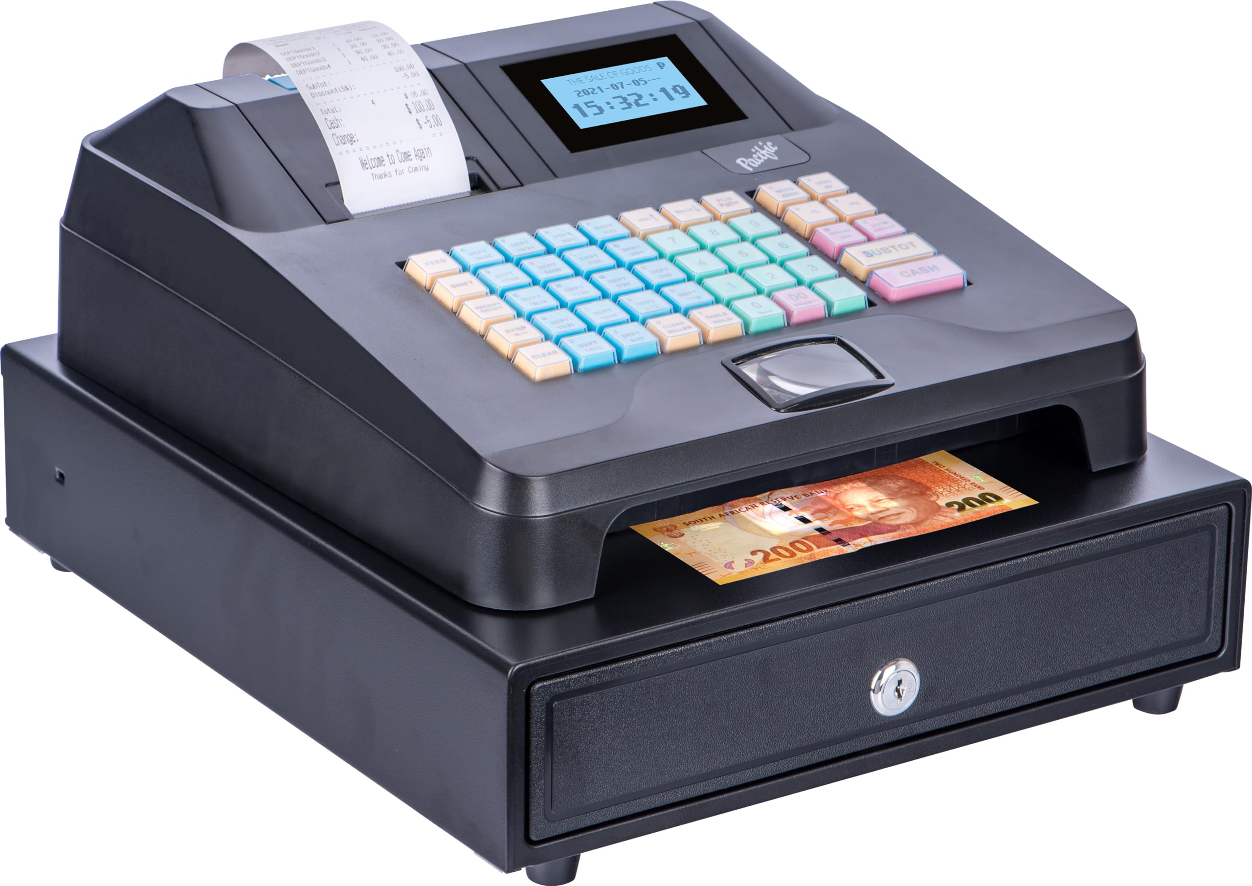 Pacific ER-308UV Electronic Cash Register : Amazon.co.za: Office