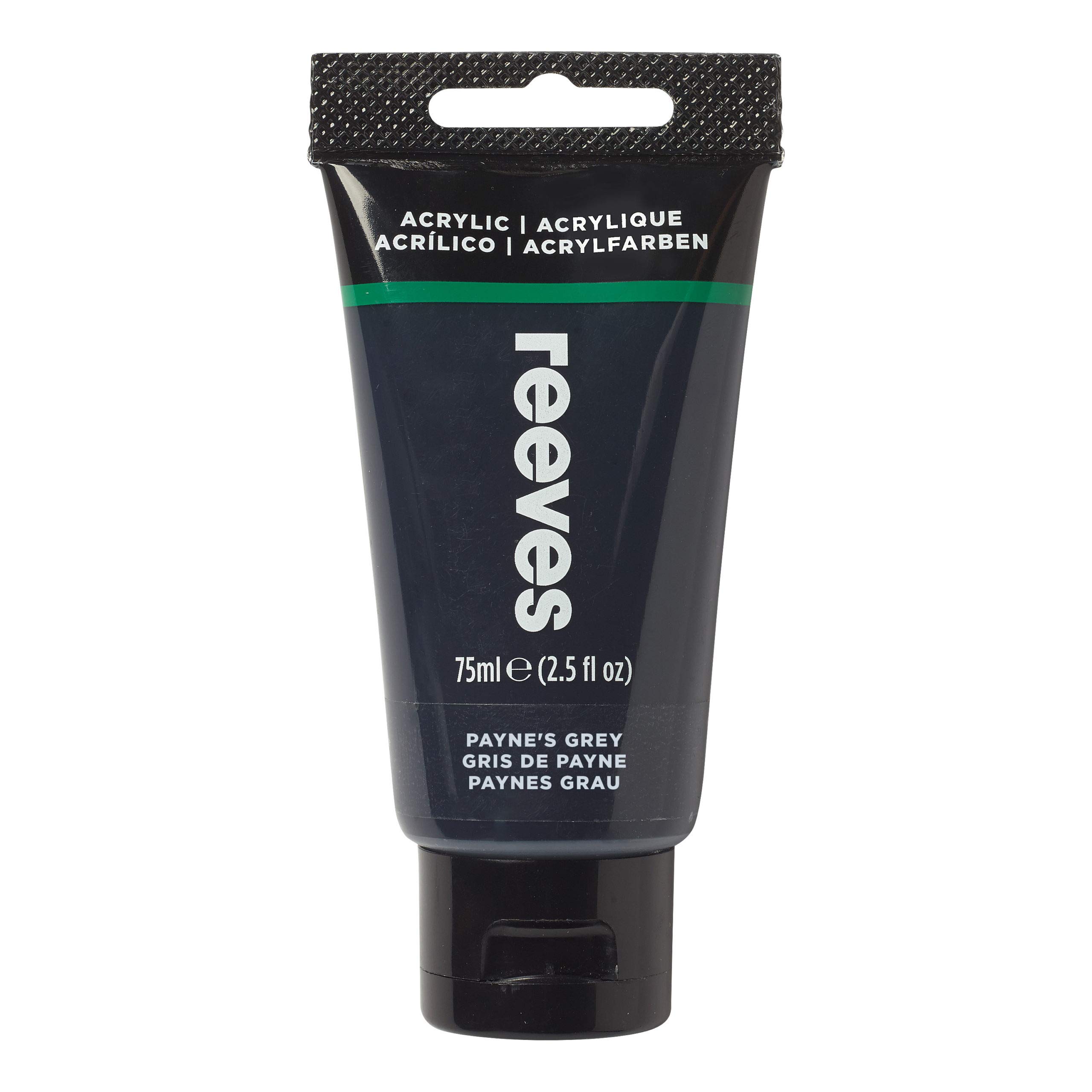 Reeves Acrylic Paint, Payne's Grey, 75 ml — image 1