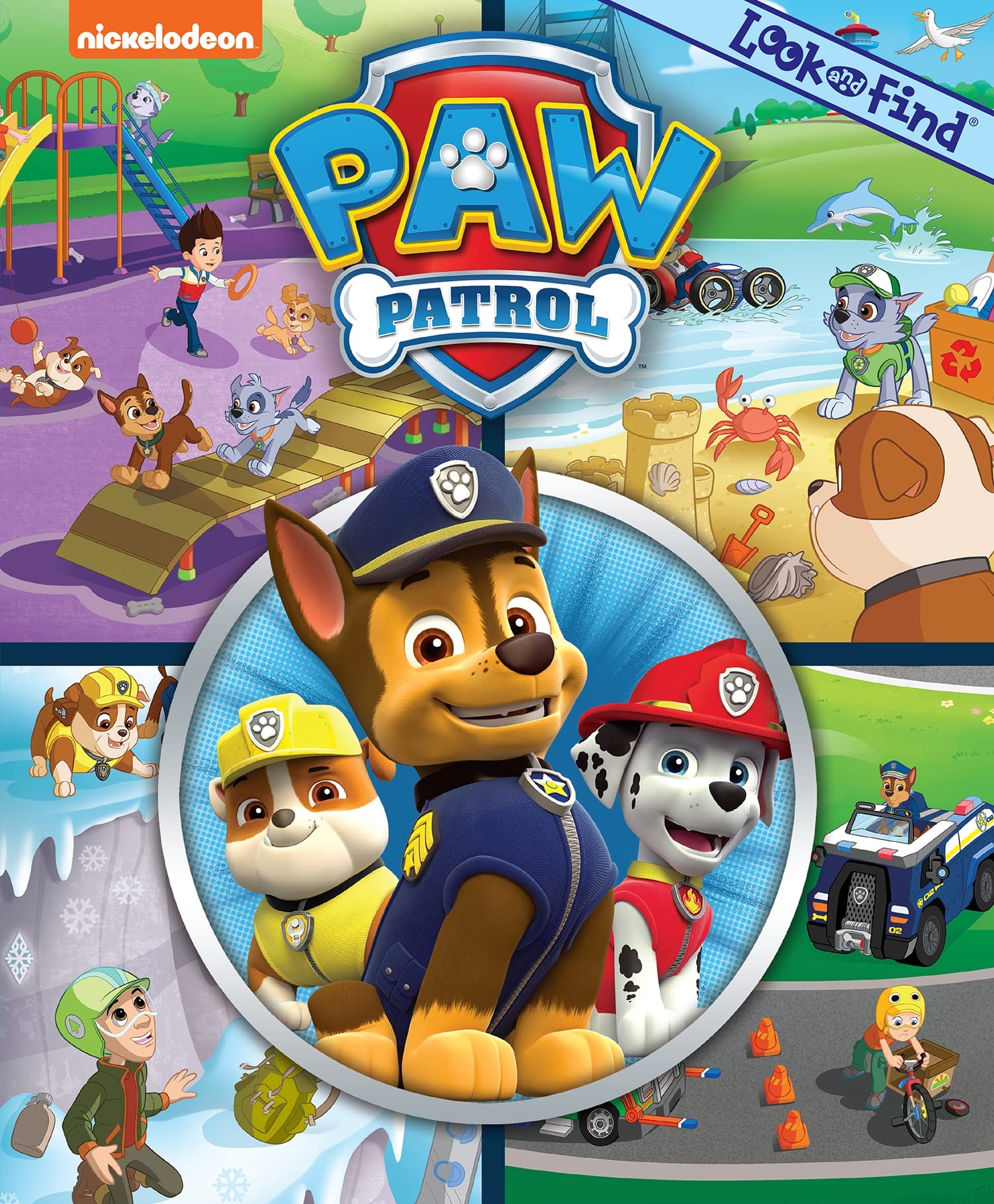 Paw Patrol Look and Find Activity Book