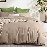 Vista 67 de Bedsure Funda de edredón de tamaño completo, juego de ropa de cama suave de doble cepillado para niños y adultos, cierre de cremallera, 3 piezas