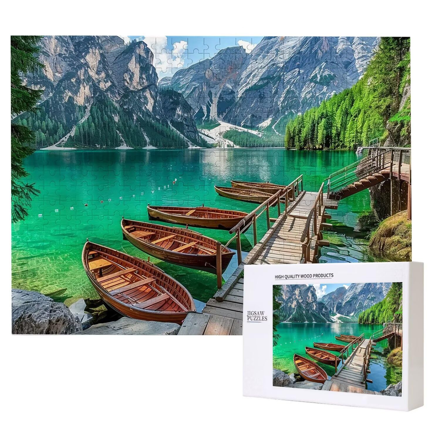 Jigsaw Puzzle, 1000 Pezzi Puzzle Classici, Nave Puzzle Rilassamento Intelligence, Mpossibile Difficile Puzzles impegnativo per adulti Puzzles per Gioco Familiare, Regalo per Amore Amico Marina K0F-17