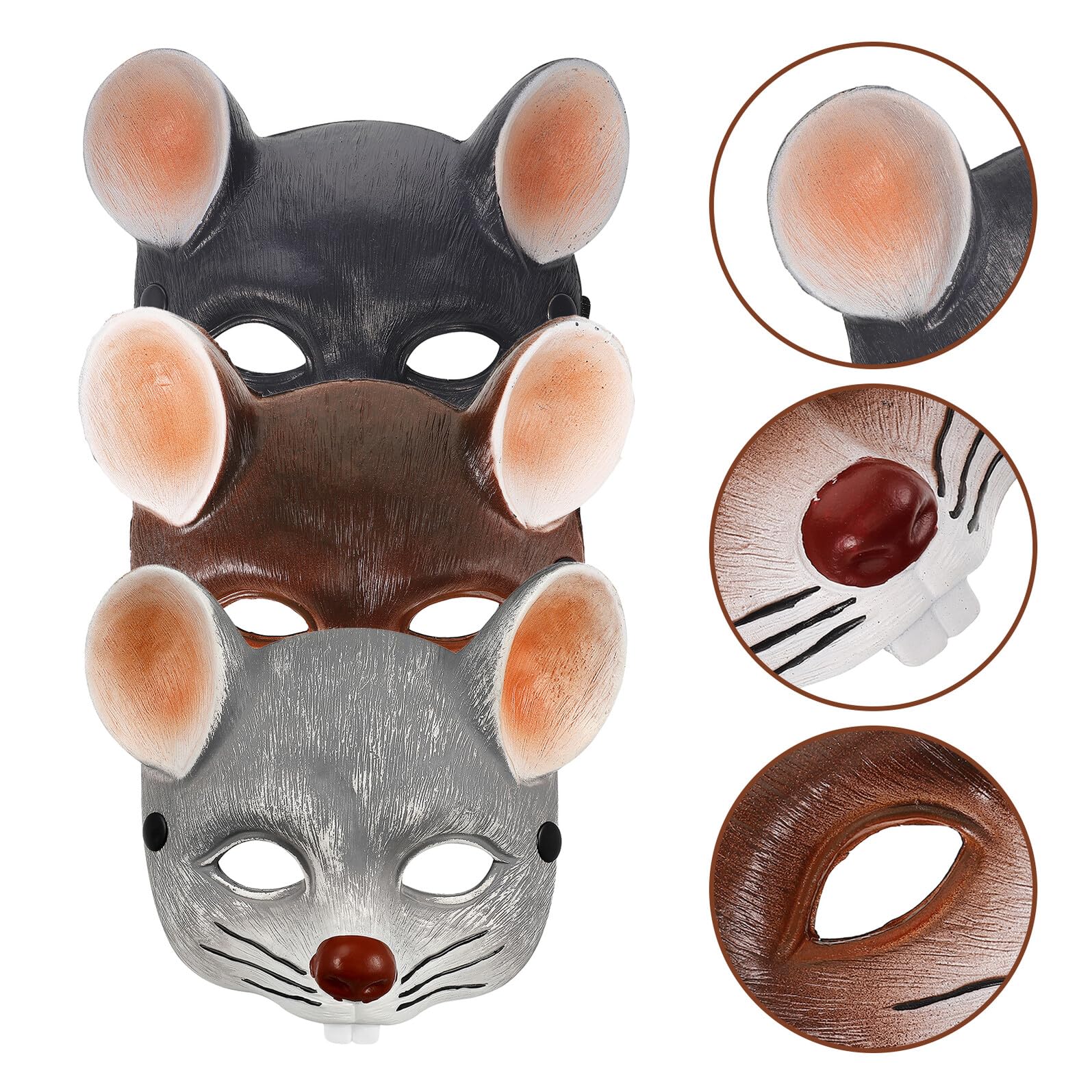 Hohopeti 3 Pezzi Maschera Da Di Halloween Maschera Per Il Viso