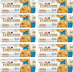 Kit C/10 Biscoito Água Tostines 200g
