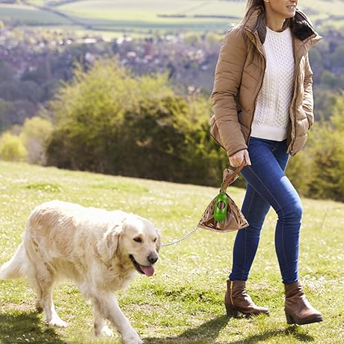 Miniatura 7 de Rollos de bolsas para excrementos de perro sin perfume, 360 unidades, a prueba de fugas, bolsa grande para perros para excrementos, bolsas de basura