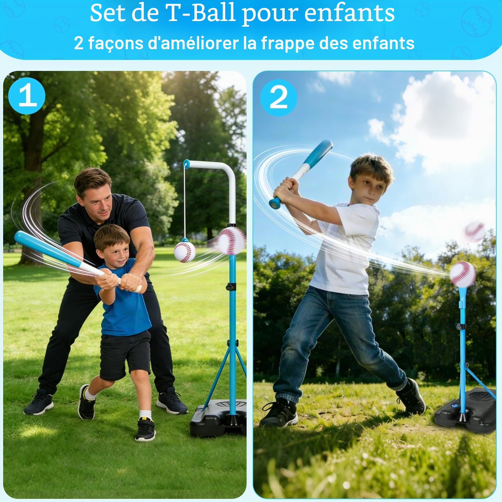 Panier de Basket Enfant 4 en 1 Basket et Fléchettes et Suspendu Baseball Enfant Hauteur Réglable 108-160 cm Panier de Basket Extérieur et Intérieur pour Enfants de 3 à 8 Ans