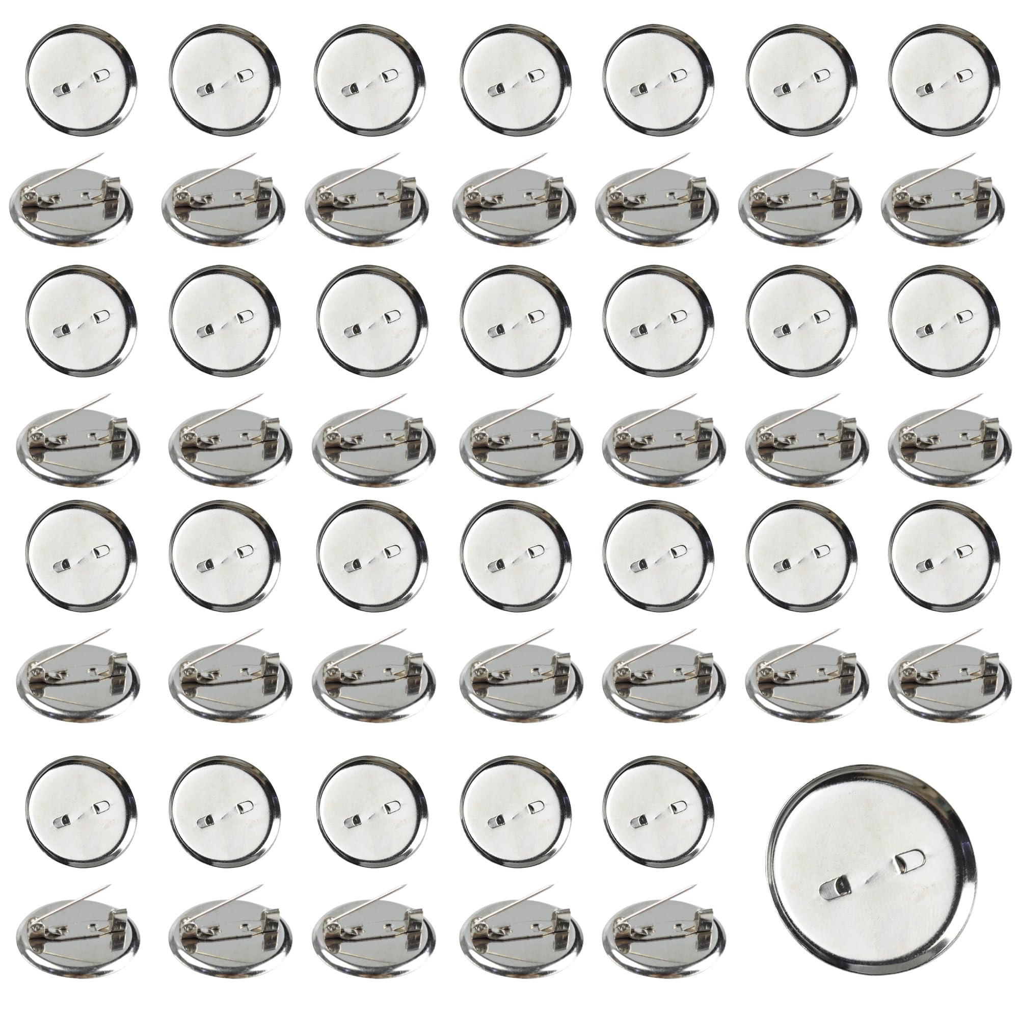 Fermoirs de broche en argent pour création de bijoux et projets de loisirs créatifs