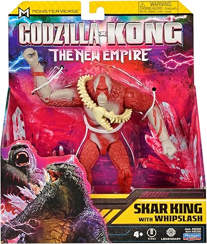 Miniatura 4 de Godzilla Skar King de 6" con Whipslash