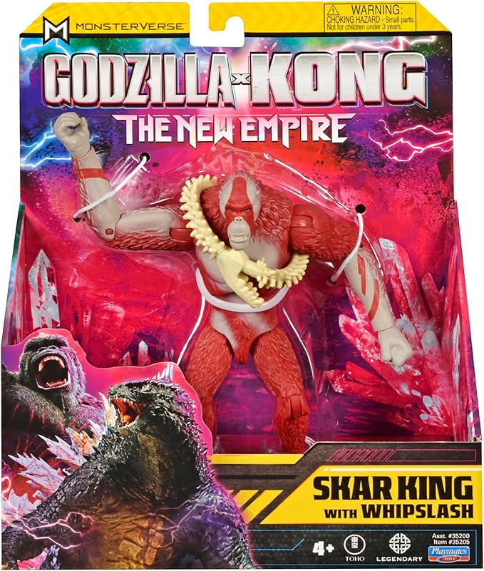 Figura Articulada Skar King Godzilla x Kong 14 cm MonsterVerse MN3034 miniatura 4