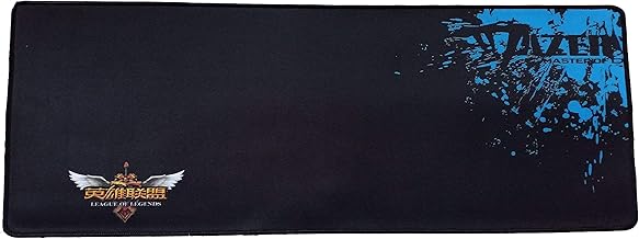 Cables Kart Large Gaming Mouse Pad, Stitched Edges Non-Slippery Rubber Base Mats with Smooth Surface, Thick Water Resistance for PC & Laptops - Multi-coloured