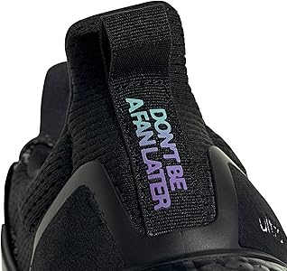 Amazon.com | adidas Unisex-Adult Ultraboost 1.0, Black/White/Black, 6 |  Road Running