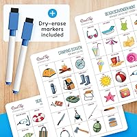 Vista 6 de WELL BALANCED Bingo en el Coche - Esenciales para Viajes por Carretera: Actividades y Juegos de Coche para Niños de 4 a 8 Años