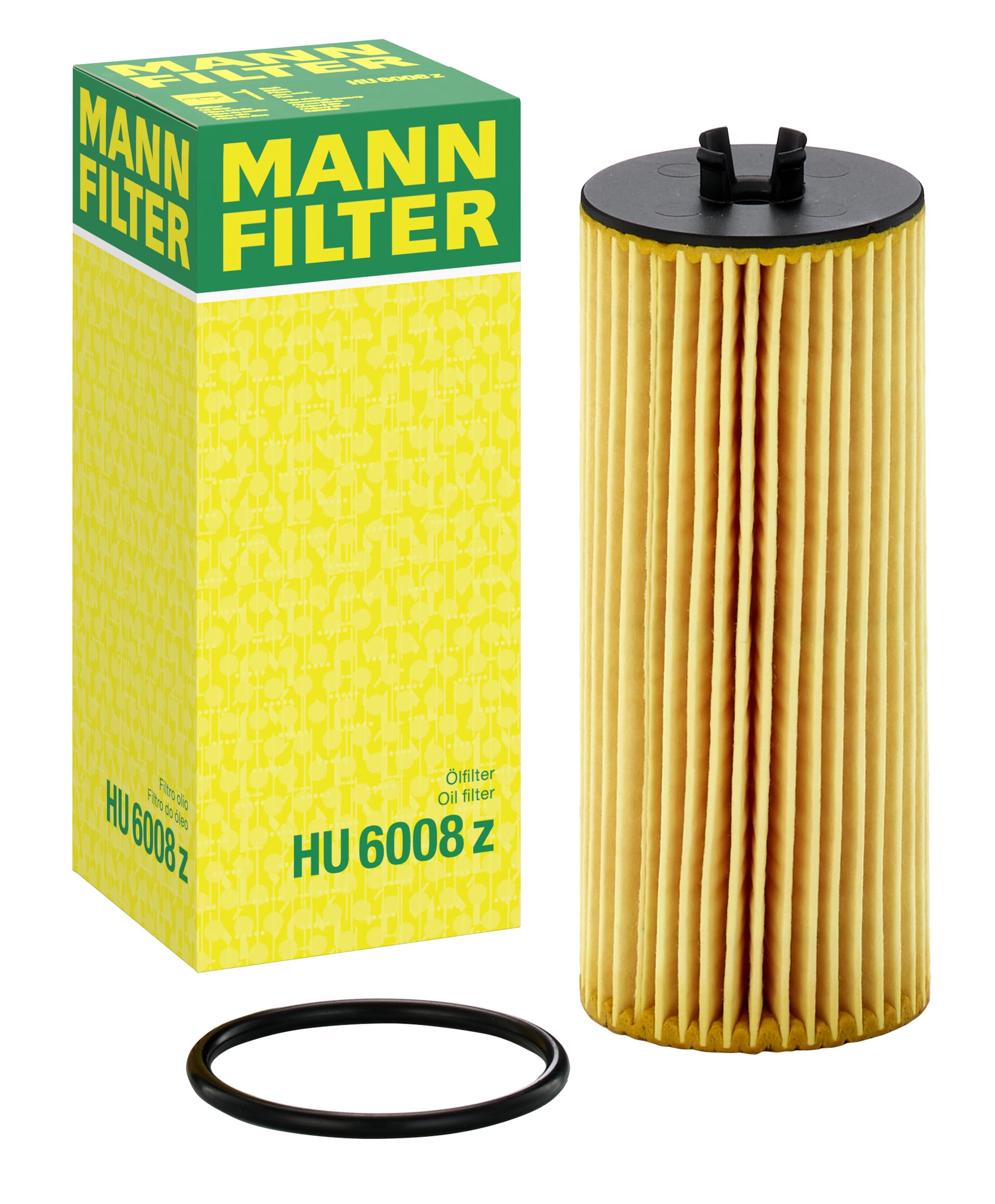 Oil filter Filter Insert HU 6008 z MANN-FILTER for MERCEDES-BENZ S-CLASS CLS SL
