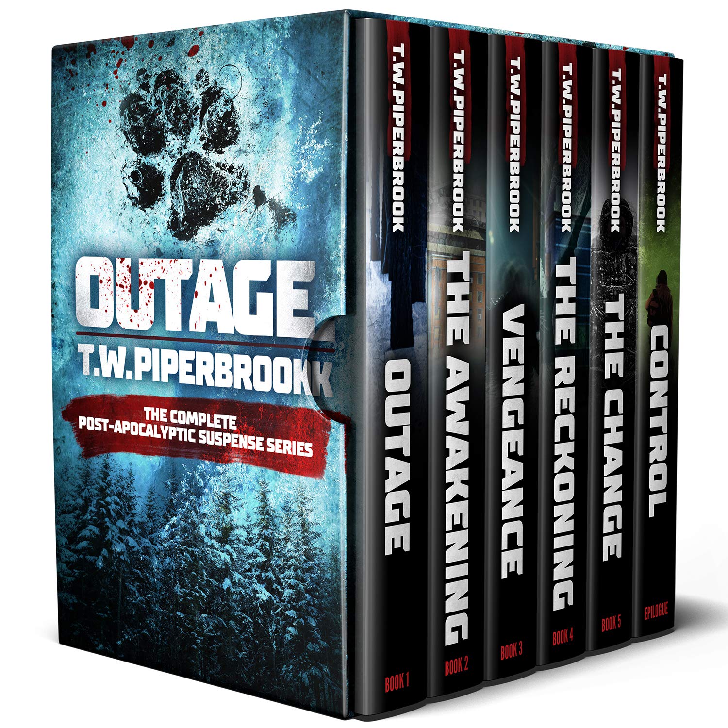 Outage Box Set: The Complete Post-Apocalyptic Suspense Series (Books 1-5 Plus Epilogue)