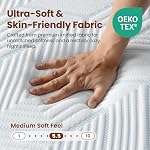 BedStory Full Size Mattress Topper 3 Inch, High Density Memory Foam Bed Pad for Back Pain Relief, Cooling Skin-Friendly Cover, No Odor, CertiPUR-US Certified