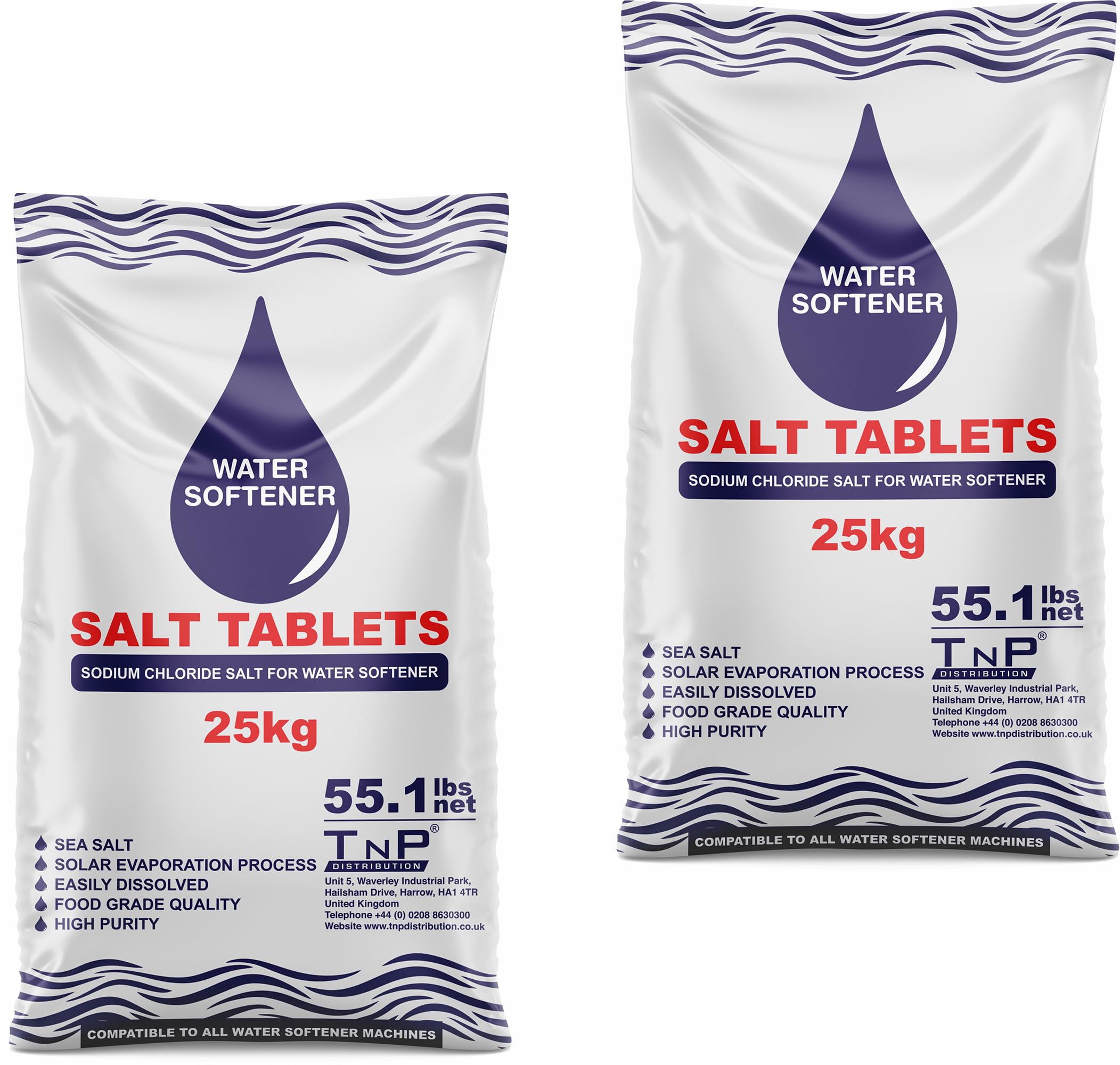 25 Kg Salt Tablets Water Softener Food Grade Compatible to All Water Softner Machines 100% Genuine British Salt Tablet 25KG Of Premium Quality Best For Laundry Kitchen Dish Washing (2)
