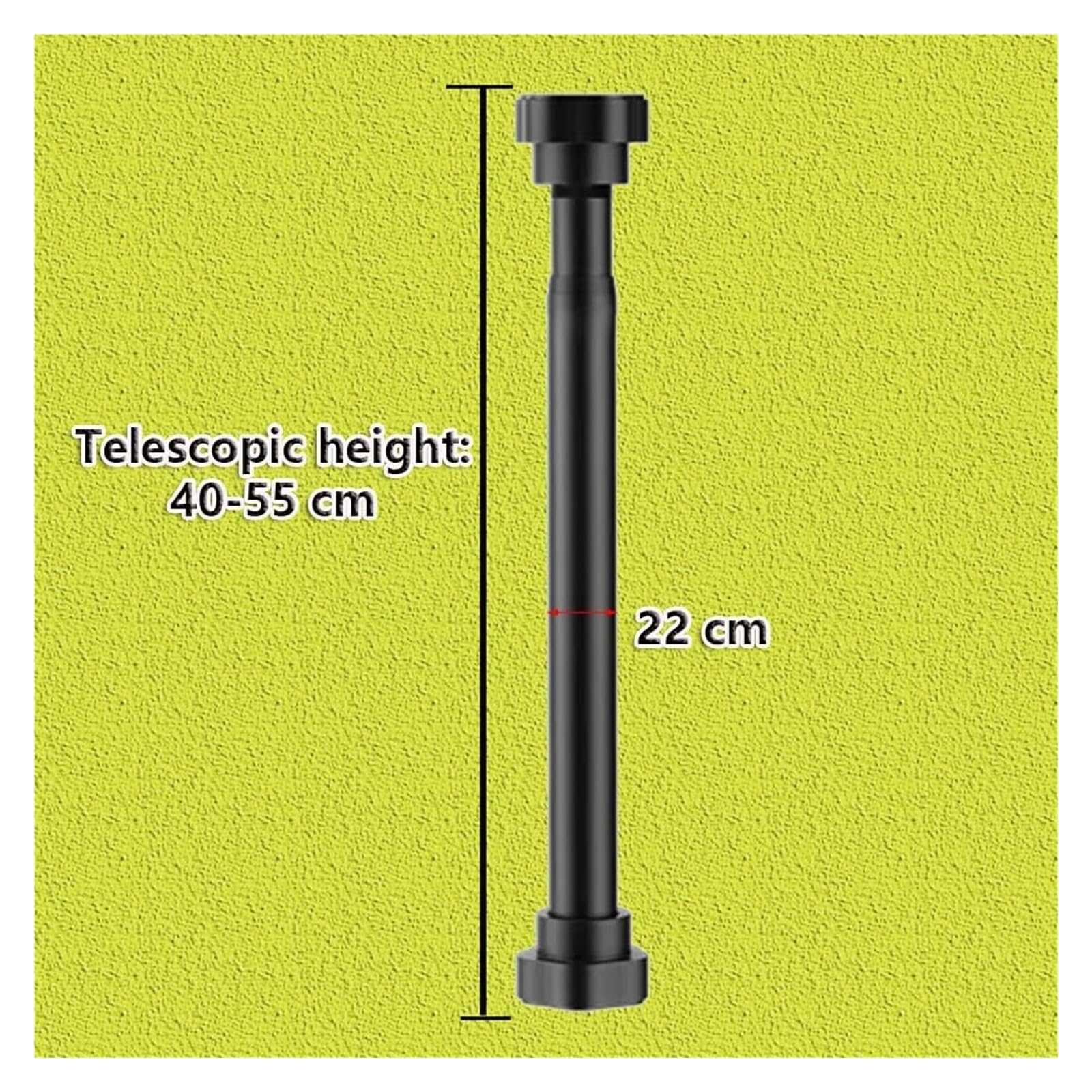 pręt podtrzymujący do zlewu podblatowego, 2 szt. wsporników do zlewu, nóżek ze stali nierdzewnej(Height 40 55cm)
