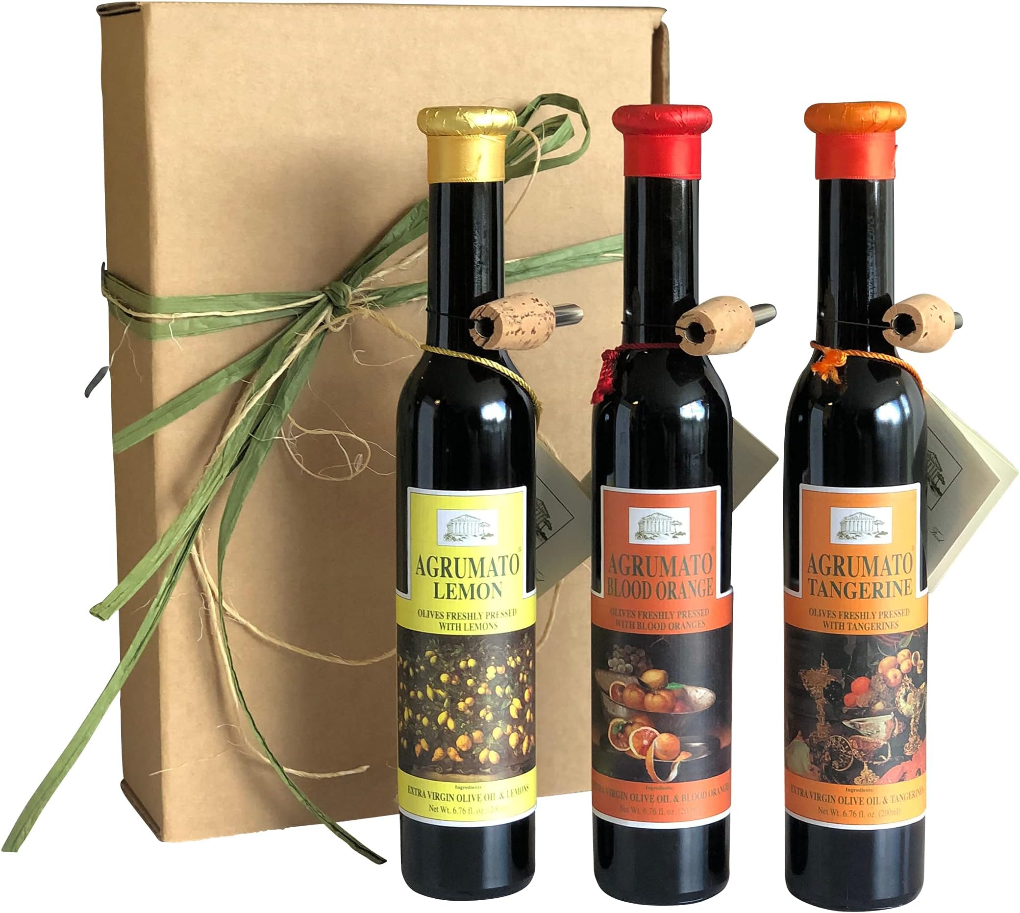 Agrumato Lemon, Tangerine, Blood Orange, Extra Virgin Olive Oil Gift Set