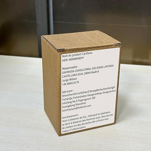 Miniatura 10 de Cruxer Timbre de puerta con sensor de movimiento para negocios al entrar en la puerta, sensor de movimiento, timbre de puerta interior para oficina