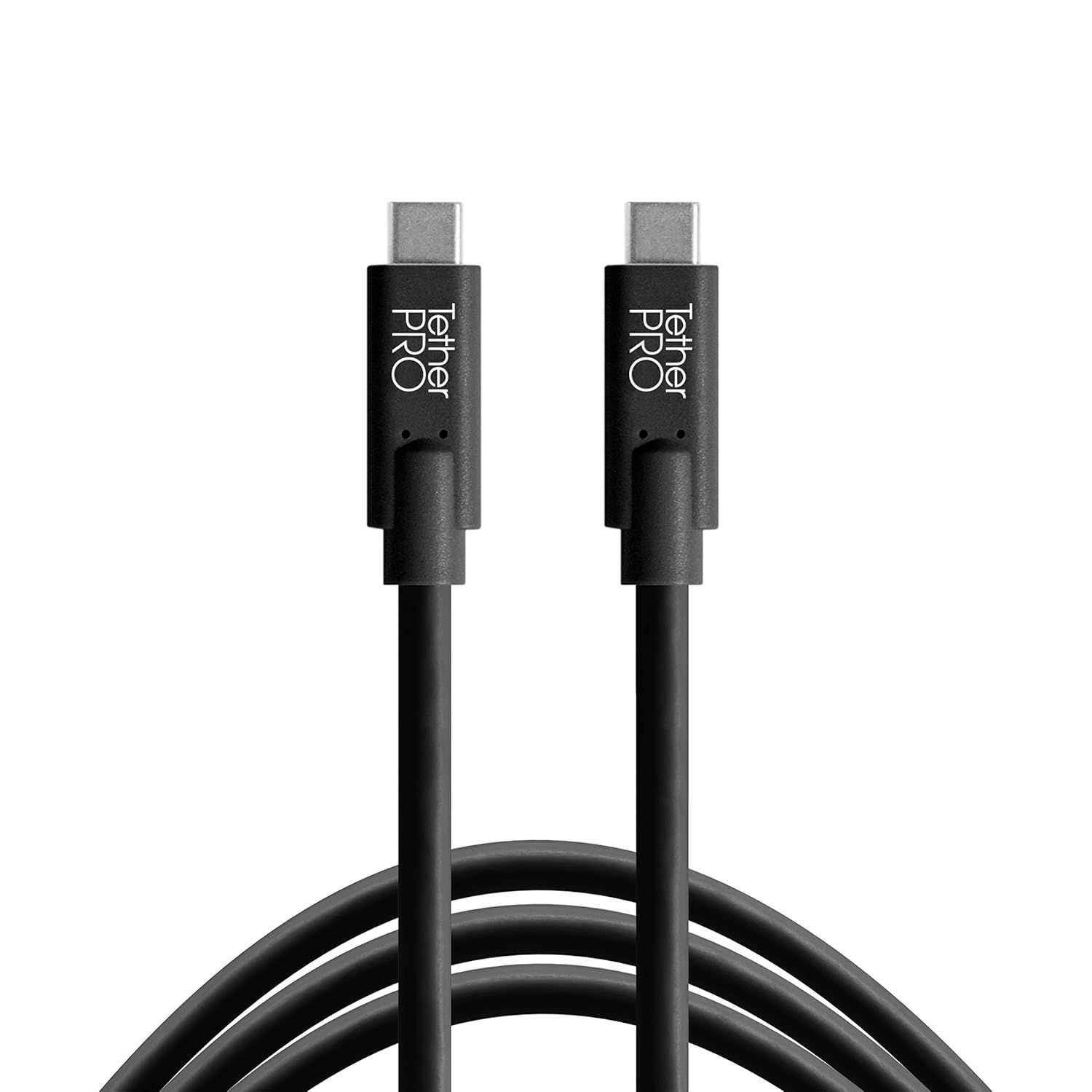 TetherPro USB-C to USB-C, 5Gbps Gen 1, 6' (1.8m), Non-Reflective Black