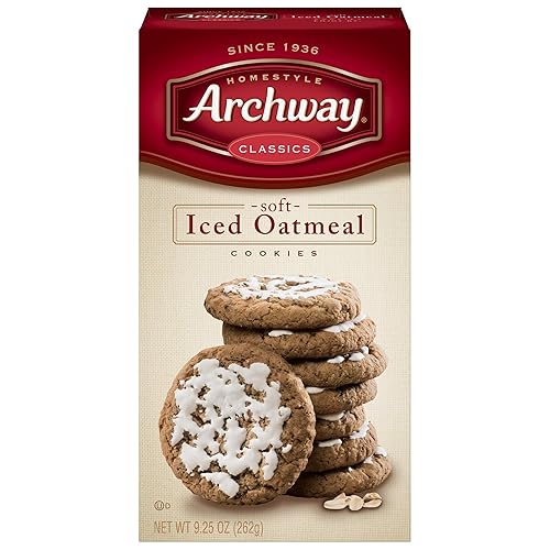 Archway Classic Soft Iced Oatmeal Cookies 925onza