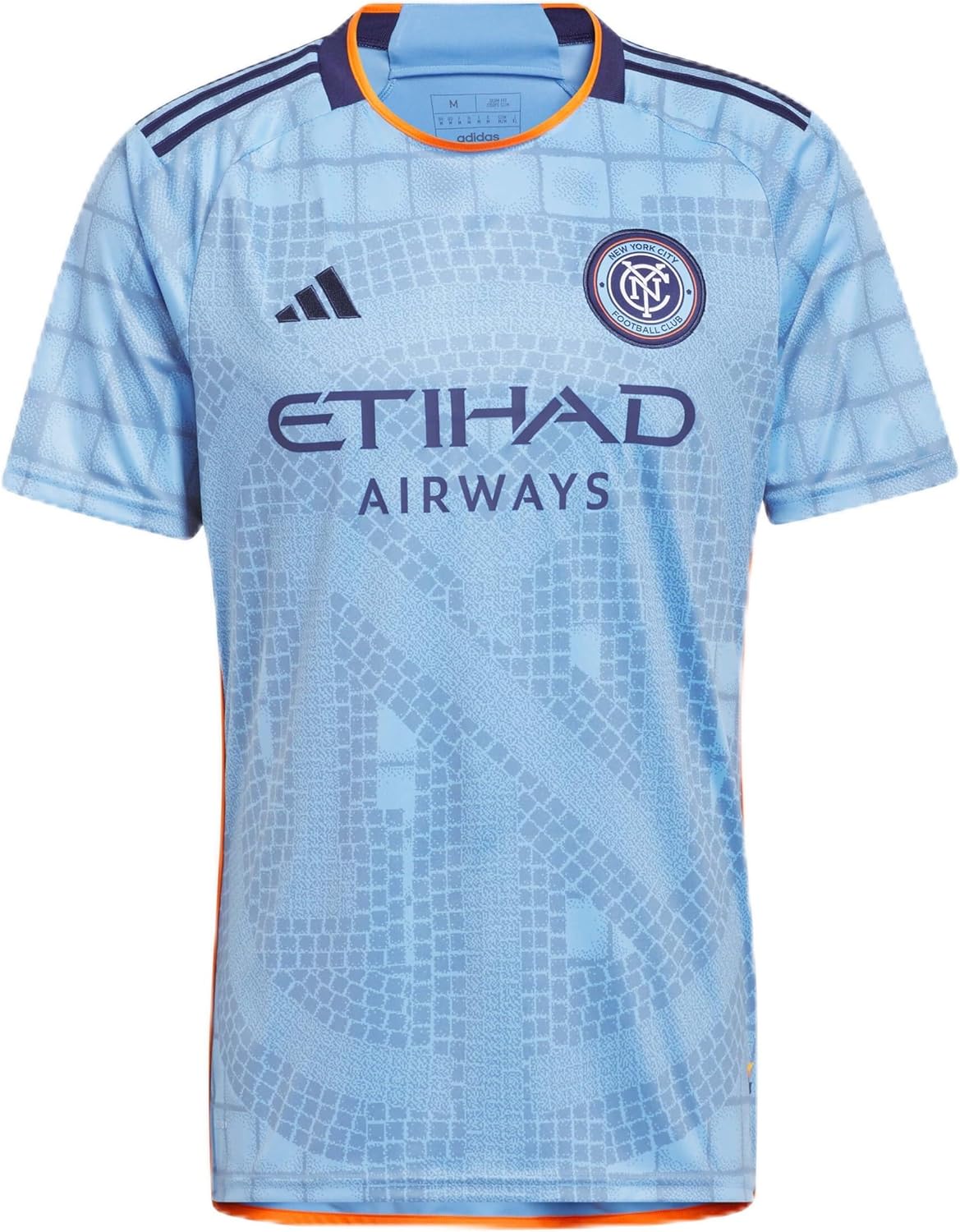 adidas Men's Soccer New York City FC 23/24 Home Jersey (as1, Alpha, x_l, Regular, Regular) Blue