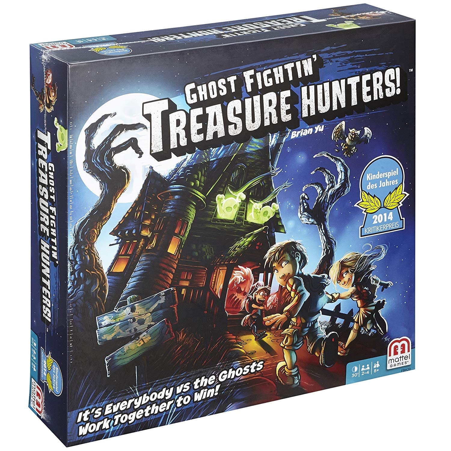 Mattel Games Ghost Fightin' Treasure Hunters Game : Amazon.com.au: Toys &  Games