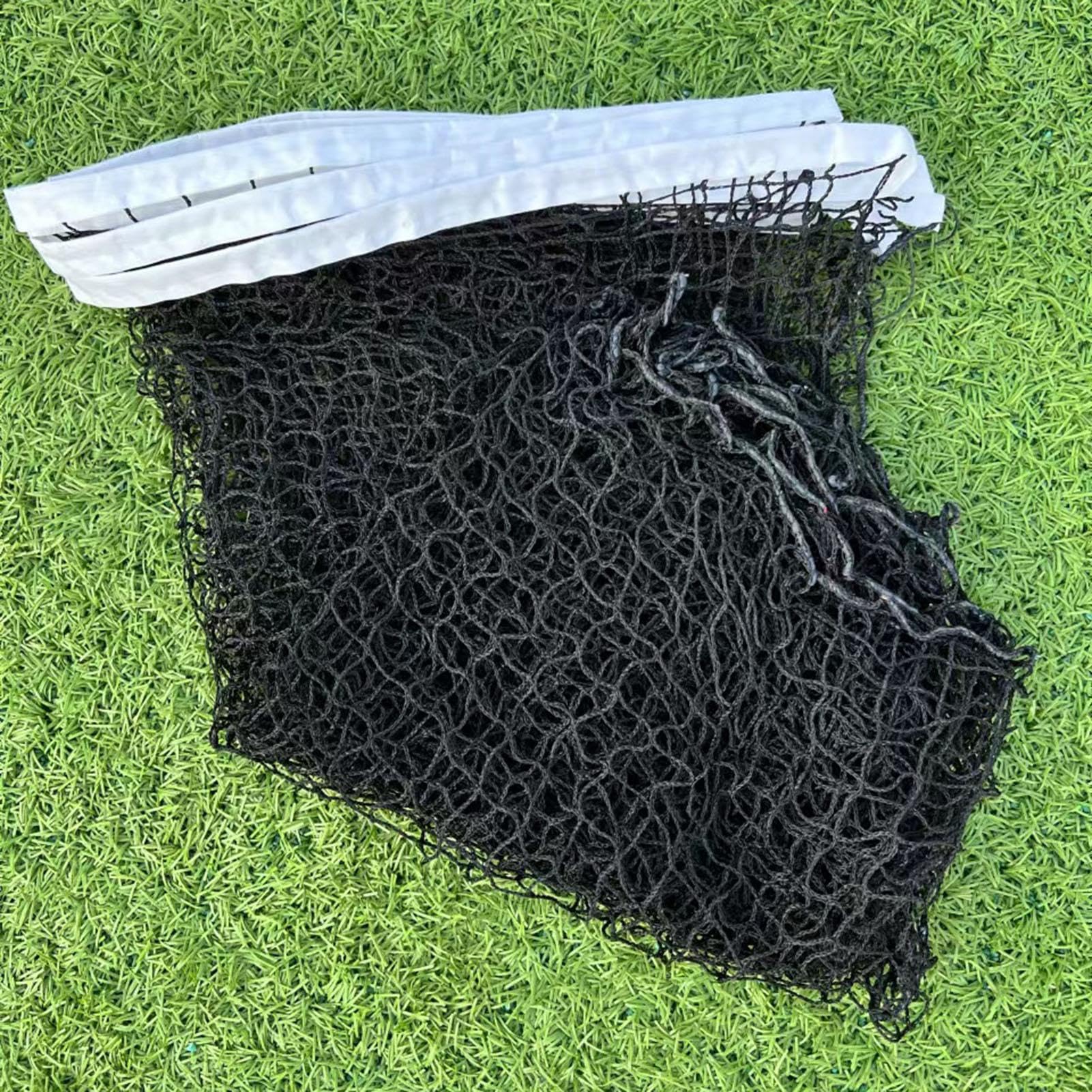 Filet De Badminton Extérieur Portable – 6,1 M X 76 Cm, Maille Résistante Avec Cordons En Nylon