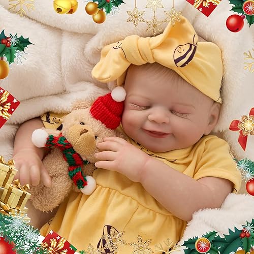 Miniatura 2 de Miaio Muñecas de bebé Reborn de 20 pulgadas, muñecas realistas hechas a mano en vinilo suave y cuerpo pesado