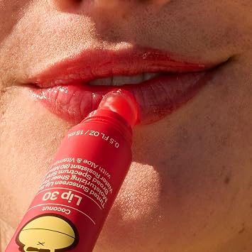 Sun Bum SPF 30 Coconut Sunscreen Lip Balm, Heat Wave Tinted - 0.5 oz