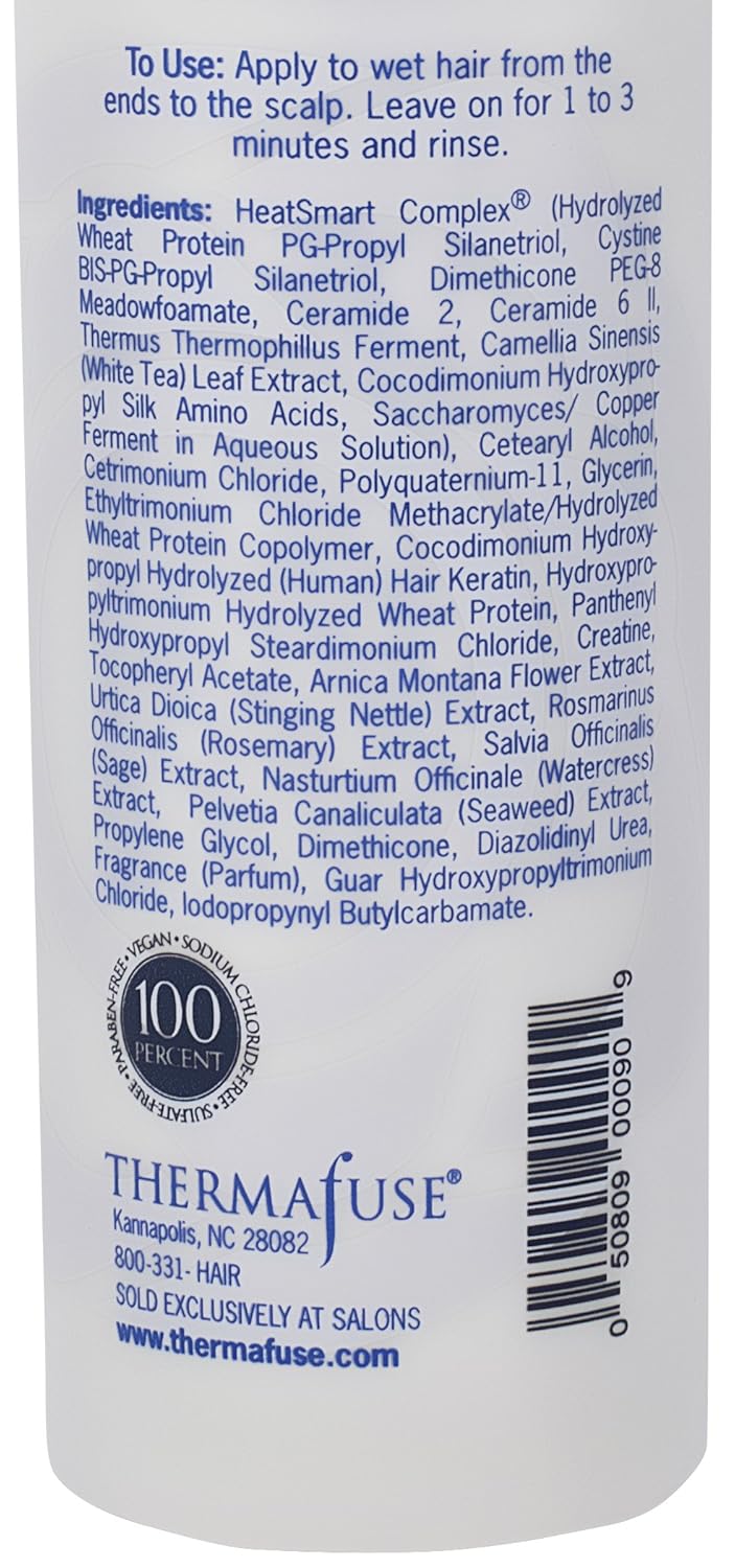 Thermafuse Volume Condition (33.8 oz) Body Building, Volumizing, Repairing, Weightless, Nourishing Conditioner That Seals & Increases Shine For Thin, Thinning, Fine & Normal Hair Types