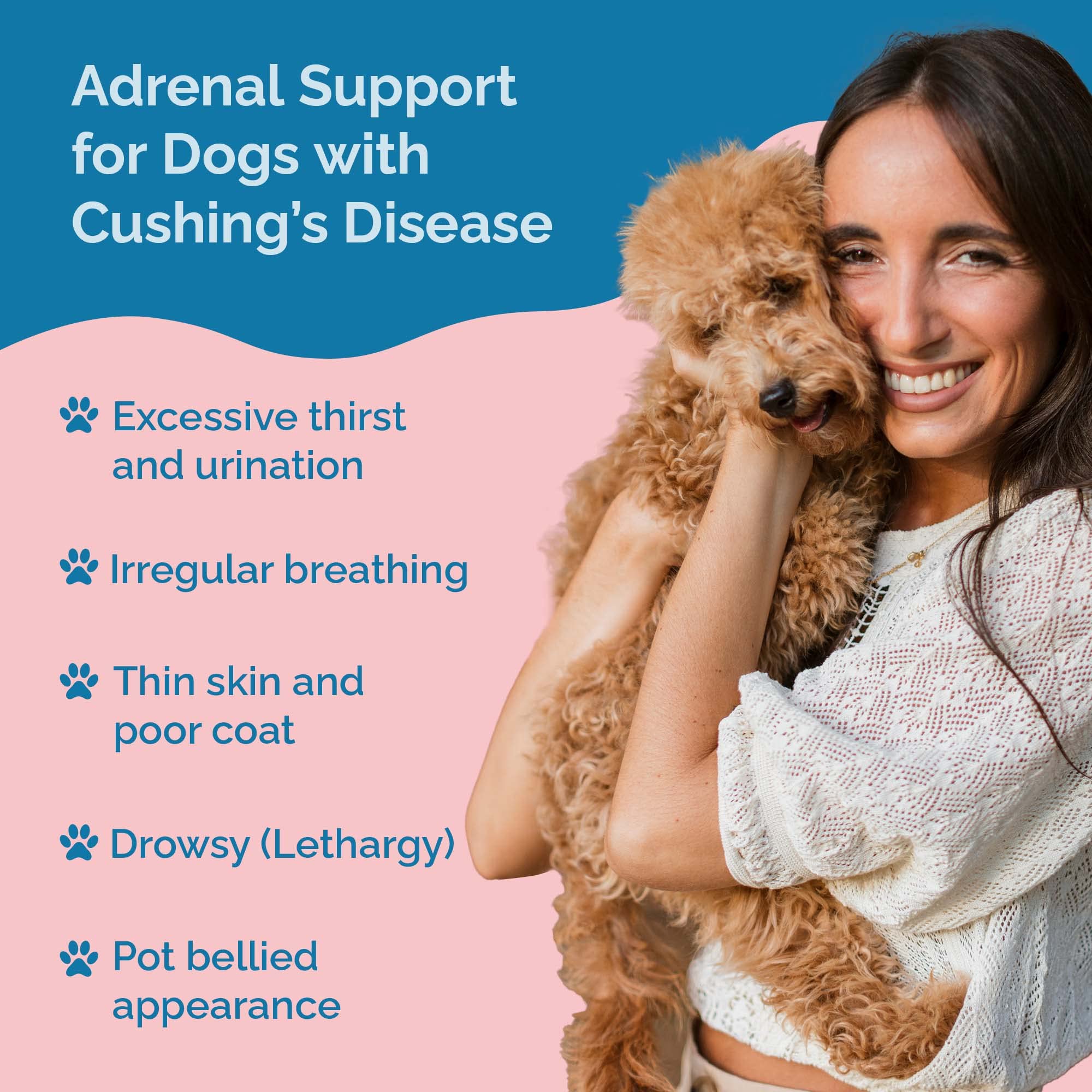 Buy Prana Pets Adrenal Support Naturally Relieves Symptoms of Cushings