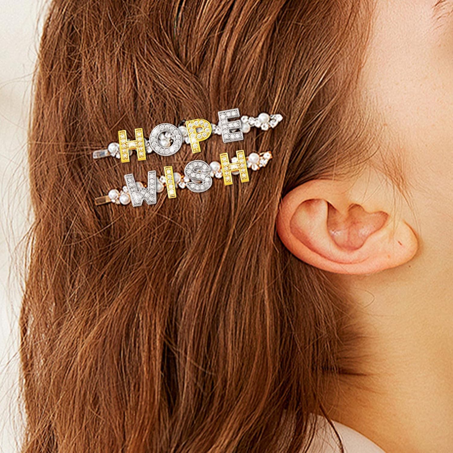 Full Rhinestone Letter Charms Crystal Initial A-Z 8mm Rhinestone Slide Alphabet Letters Charms for DIY Jewelry Making - Image 5