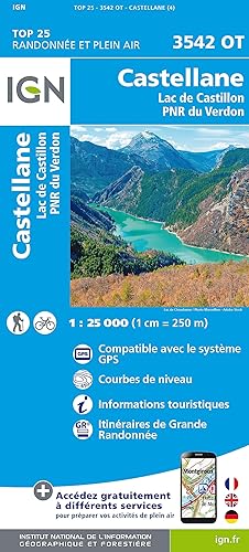 3542OT Castellane lac de castillon pnr du verdon