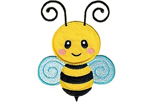 Bee Applique - Perfect Embellishment for Kids' Garments